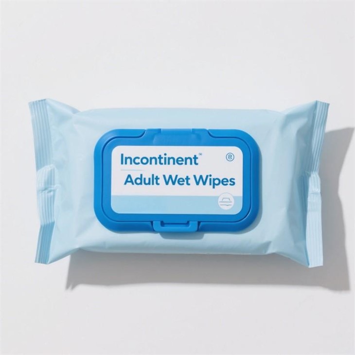 Inkontinensen felnőtt nedves törlőkendők