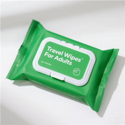 Utazási törlőkendők felnőttek számára