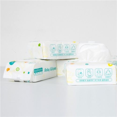 Eldobható babák törlőkendők